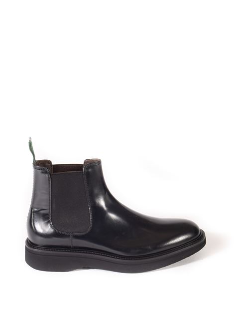 beatles in pelle nero GREEN GEORGE | 5079POLISHED-NERO